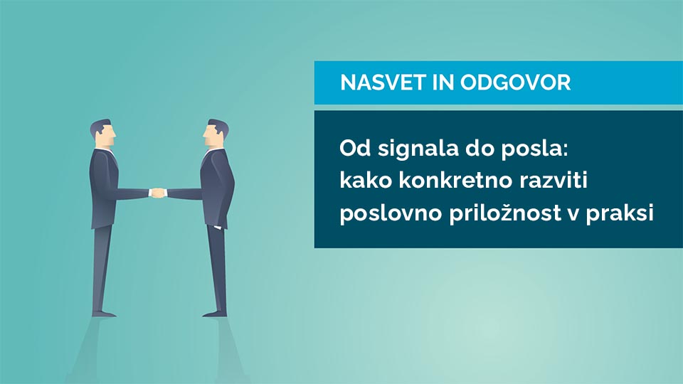 Od signala do posla